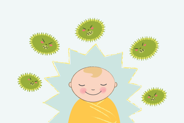 good bacteria Protect Babies from Infections